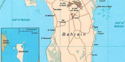 Bahrain wout kat jeyografik
