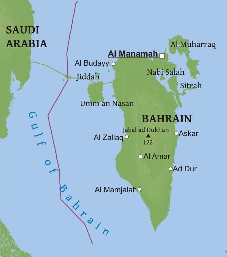 kat jeyografik nan Bahrain pon