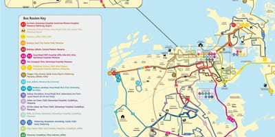 Kat jeyografik nan Bahrain otobis